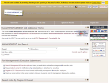 Tablet Screenshot of kw.themanagementjob.com